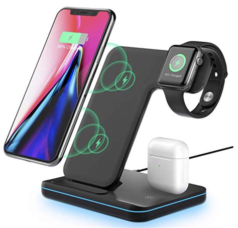 Best charging station for iphone - Check out on Amazon. 2. Spigen S350 Apple Watch Stand. Conveniently place and charge your watch on this sleek stand with the strap open or closed. It’s compatible with nightstand mode and the original Apple charging cable. Further, it’s designed for quick and easy access, and You can choose from five color options.